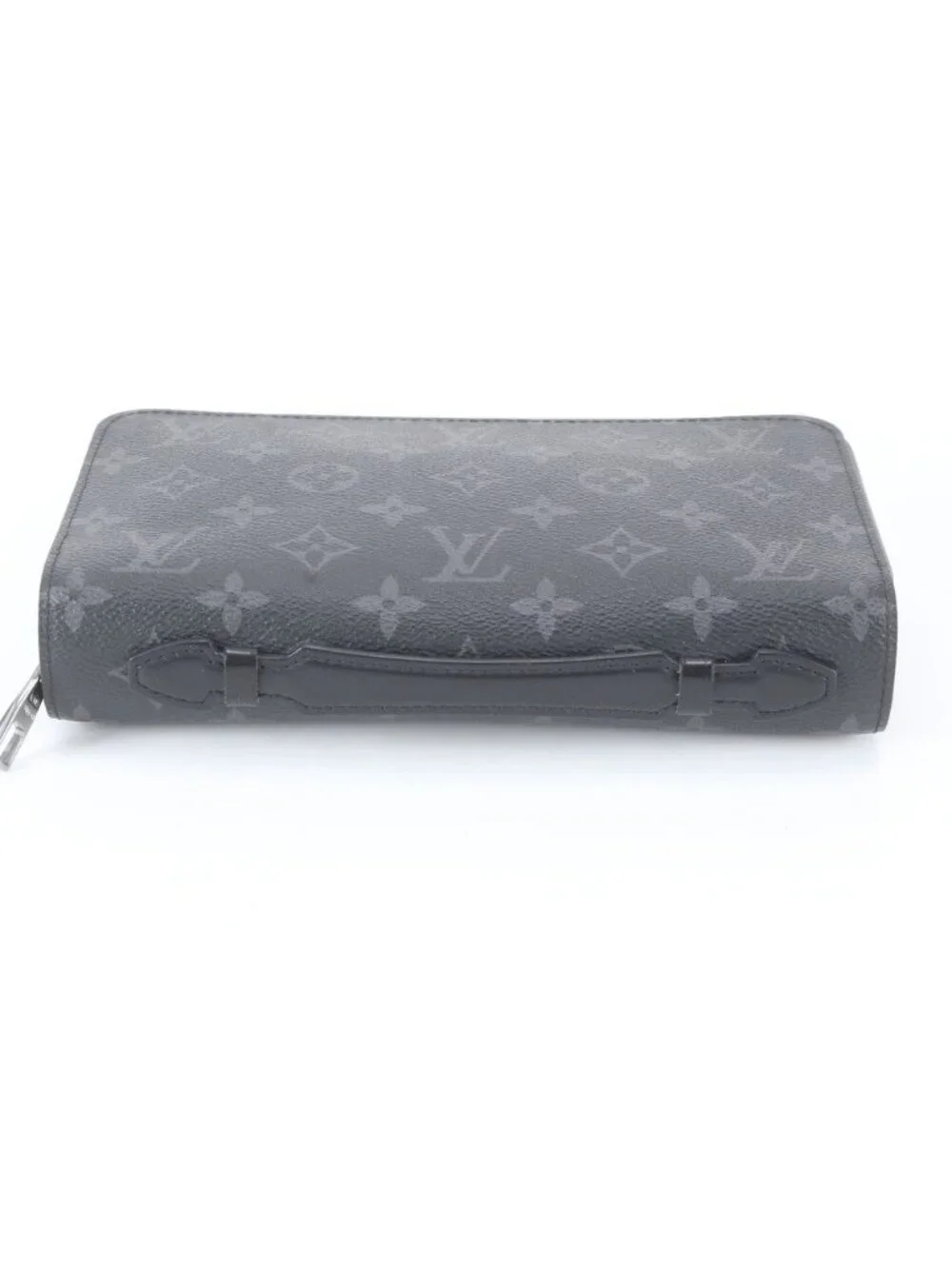 Louis Vuitton Monogram Eclipse Zippy Leather Wallet